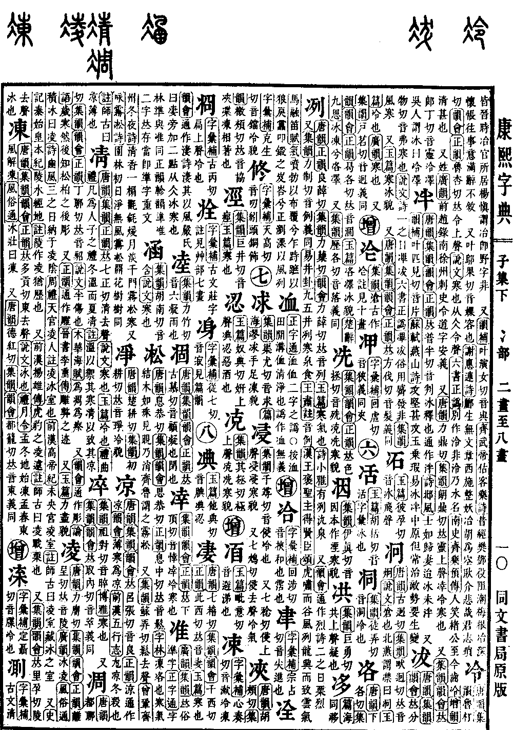 康熙字典の原典を見る（第 132 ページ）